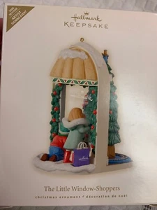 2008 Hallmark Keepsake Little Window Shoppers SIGNED by Tammy Haddix 2 Signature - Picture 1 of 7