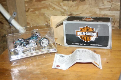 Maisto 2000 Harley-Davidson FXDL Dyna Low Rider - Teal 1:18 Scale Diecast - Image 1 of 4