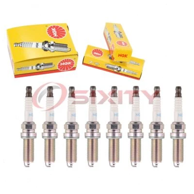8 pc NGK 93961 LKAR7C-9 Standard Spark Plugs for Ignition Wire Secondary  ae - Image 1 of 4