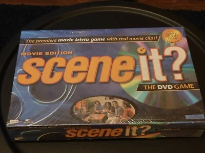 Scene It? Movie Edition DVD Board Game - New & Sealed  FREE POSTAGE - Image 1 of 2