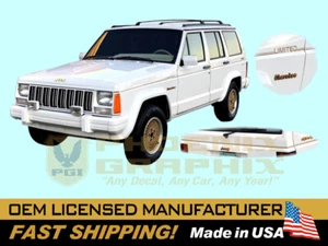 1991 1992 1993 1994 1995 1996 Jeep Cherokee LIMITED XJ Truck Decal StripeGraphic - Bild 1 von 1