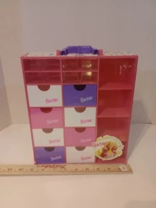 Mattel Barbie organizador de maletero 1993 estuche de almacenamiento cajones juguete Tara - Imagen 1 de 24
