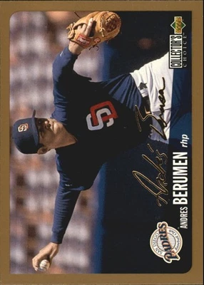 1996 COLLECTOR'S CHOICE GOLD SIGNATURE #293 ANDRES BERUMEN - Image 1 of 2