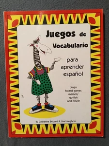 Juegos de Vocabulario Catherine Bédard Lisa Haughom Textbook Spanish - Picture 1 of 2