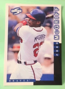 1998 Score - Fred McGriff #195 - Atlanta Braves  - Picture 1 of 2