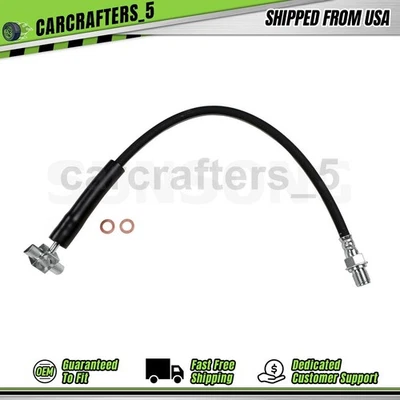 Sunsong Front Brake Hydraulic Hose for 1968 Chevrolet K20 Suburban 5.3L - Image 1 of 4