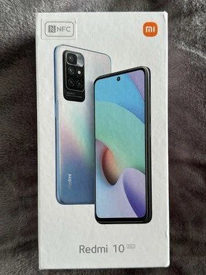 Xiaomi Redmi 10 2022 Smartphone - 128GB Storage, 4GB RAM, Carbon Gray - Image 1 of 2