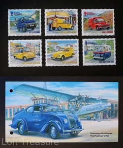 Guernsey Stamps: "Europa CEPT - The Postman's Van" MNH Presentation Pack 2013 - Picture 1 of 6