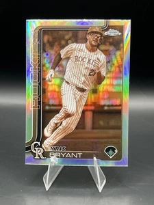2025 Topps Chrome Kris Bryant Sepia Refractor #248 Colorado Rockies - Picture 1 of 2