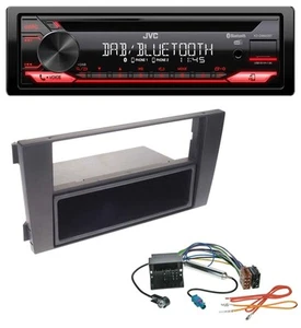 JVC CD DAB USB Bluetooth MP3 Autoradio für Audi A6 01-05 C5 Symphony Quadlock - Bild 1 von 7