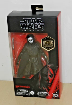 STAR WARS DARTH NIHILUS BLACK SERIES BOXED FIGURE NEW SET GAMING GREATS 6" - Image 1 of 4