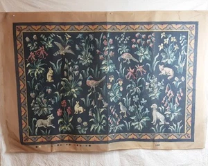 Vintage Tapestry Canvas Animal Theme Extra Large 5601 - Picture 1 of 13
