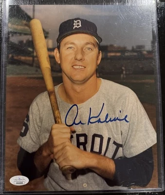 Al Kaline Signed/Autographed Detroit Tigers 8x10 Color Photo JSA COA - Image 1 of 2