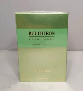 Boucheron Pour Homme 3.3 oz Eau De Cologne NIB Sealed RARE - Picture 1 of 4