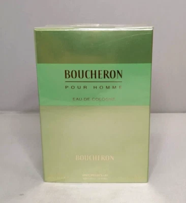Boucheron Pour Homme 3,3 OZ Eau De Cologne Nuevo en Caja Sellado RARO Foto 1 de 4