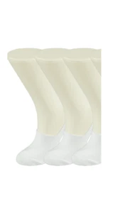 L´fant Women's Premium Bamboo No Show Casual Socks Non-Slip 3 Pairs, One Size Y1 - Picture 1 of 4