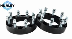 2Pcs 1.5" 8x170 to 8x6.5 Wheel Spacers Adapters Fits Ford F-350 F-250 Super Duty - Picture 1 of 5
