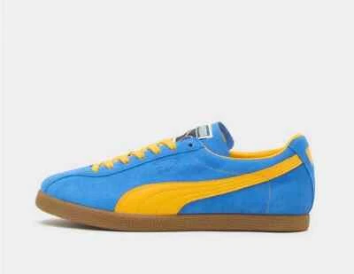 Zapatos Para Hombre PUMA Brasil En Azul Y Amarillo - Imagen 1 de 4