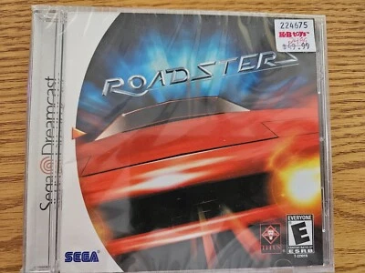 NEW SEALED Roadsters (Sega Dreamcast, 2000) - Image 1 of 4
