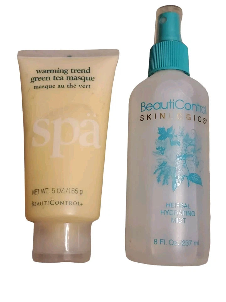 BeautiControl Skinlogics Tendencia Calentadora Mascarilla de Té Verde y Bruma Hidratante de Hierbas  Foto 1 de 4