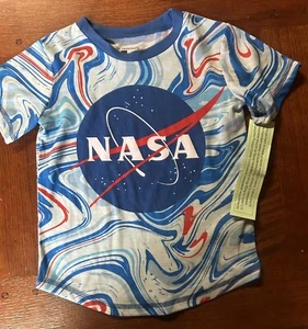 NWT! NASA Space Design T-Shirt Youth Size XS 4/5 For Your Future Astronaut! - Picture 1 of 5