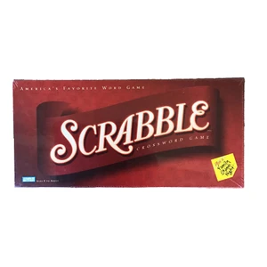 (Brand New & Sealed) 2001 HASBRO SCRABBLE BOARD GAME Great Crossword Original - Picture 1 of 3