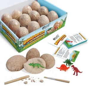 Virginia's Store Dinosaur Dig and Discover Kit with 12 Fun Fact Cards… - Picture 1 of 6