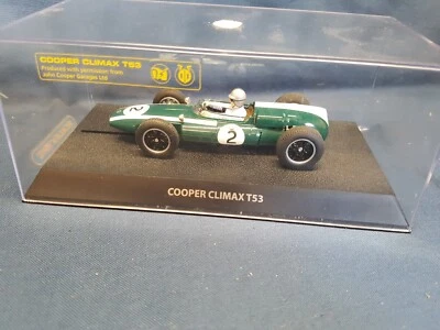 SCALEXTRIC C.2639 COOPER CLIMAX JACK BRABHAM #2 MINT BOXED BUT NO OUTER CARD - Image 1 of 4