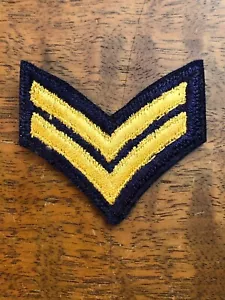 MILITARY PATCH STRIPES DRESS GREENS US ARMY RANK CORPORAL - Picture 1 of 3