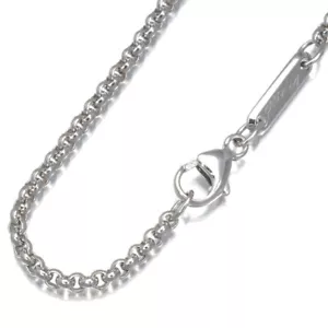 Auth Chopard Chain Necklace 42cm 18K 750 White Gold - Picture 1 of 4