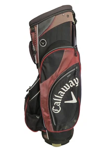 Callaway Black/Red 7 Way Cart Golf Bag Shoulder Strap - Picture 1 of 7