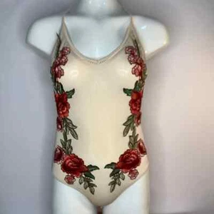 Shinestar Einteiler Body bestickt Flora Applikation S - Bild 1 von 7