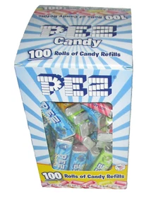 SOUR MIXED PACK ~ PEZ Candy Refills ~Bulk Box - 100 rolls - Picture 1 of 2