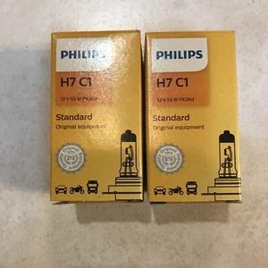 Philips H-7 (2 Bulbs) Halogen Bulb (NEW), Designed In Germany - Picture 1 of 7