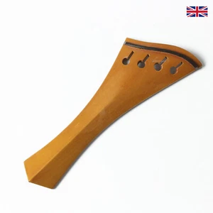 Boxwood Violin Tailpiece - Hollow Harp Hill Model 10.8cm - Picture 1 of 3