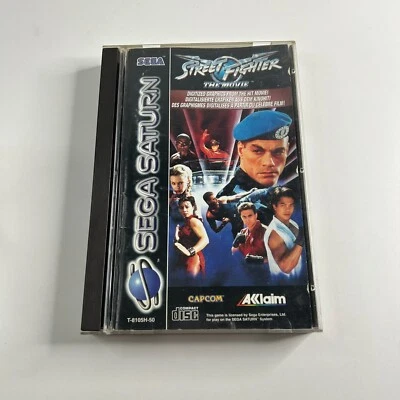Street Fighter: The Movie (Sega Saturn, 1995 PAL) Game Complete With Manual - Image 1 of 4