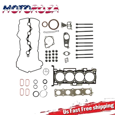 Head Gasket Set with Head Bolt Kits For 10-15 Hyundai Sonata Kia Optima 2.4L NEW - Image 1 of 4