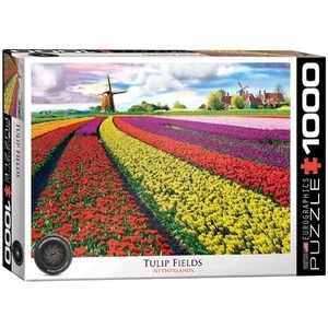 (EG60005326) - Eurographics Puzzle 1000 Pc - Tulip Fields Netherlands - Picture 1 of 1