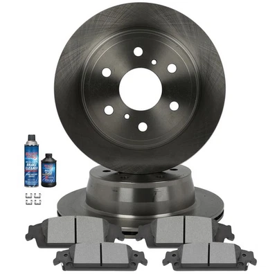 Fits 2015 2016 - 2020 CADILLAC ESCALADE Rear Ceramic Brake Pads And Rotors Discs Foto 1 de 4