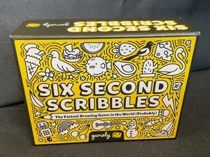 Six Second Scribbles. Fast Drawing Game In A Little Box. - Picture 1 of 6