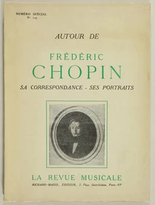 [Revue musicale] Autour de Frédéric Chopin. Correspondance, portraits - 1955 - Picture 1 of 1