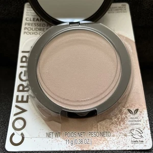 A Lot 2x Covergirl Clean Invisible Pressed Powder Lightweight #150 Creamy Beige - Picture 1 of 3