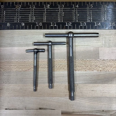 Starrett No. 229 medidores telescópicos - Juego de 3 - 1/2" a 2 1/8" - Hecho en EE. UU.  Foto 1 de 4