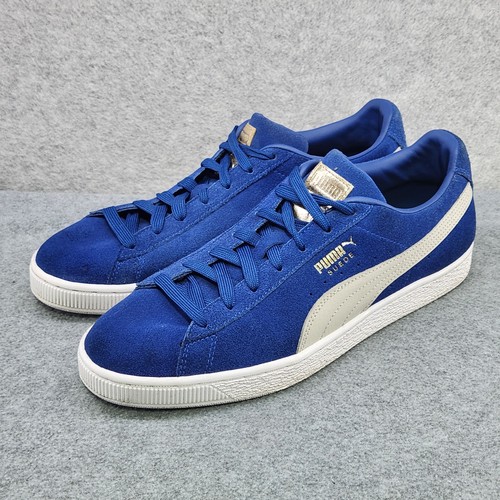 Puma scarpe classiche scamosciate uomo taglia 10 sneakers basse retrò 387060 02