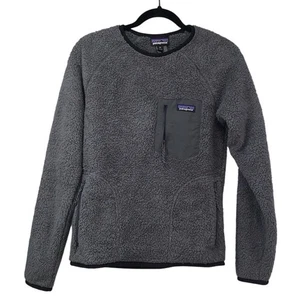 Patagonia Men's Los Gatos Sherpa Fleece Crewneck Sweater Size XS - Picture 1 of 7