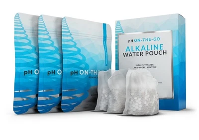 pH ON-The-GO Alkaline Water Filter Pouch- Portable Alkaline Water Filtration ... - Image 1 of 4