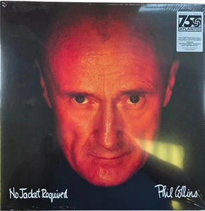 Phil Collins No Jacket Required  On Clear Vinyl Limited Edition NEW - Picture 1 of 1