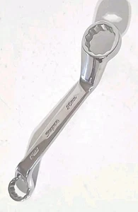 Snap-On Tools USA NOS 17mm 20mm Short DEEP 60° Offset Box Wrench XSOM1720. 12 PT - Picture 1 of 8