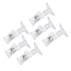 6 Pcs Feeding Tool Aquarium Suction Cups Fish Tank Feeder Fodder - Picture 1 of 12