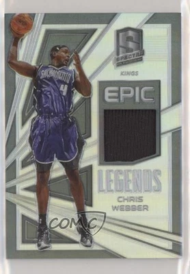 2017-18 Panini Spectra Epic Legends Relics /149 Chris Webber #EL-CW HOF - Image 1 of 2